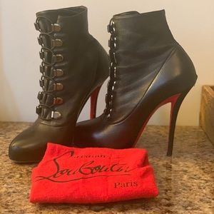 Size 38 Christian Louboutin booties.